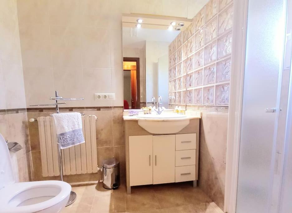 Ferienwohnung Rias Bajas Apartamento Con Jardin Vilanova de Arousa Exterior foto